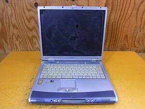 □Cb/463☆富士通 FUJITSU☆15型ノートパソコン☆FMV-BIBLO NB14A☆FMVNB14A☆Pentium4☆メモリ/HDD/OSなし☆動作不明☆ジャンク