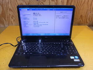 □Cb/501☆NEC☆15.6型ノートパソコン☆PC-LS150CS1YB☆Celeron 2.0GHz☆メモリ4GB☆HDD/OSなし☆ジャンク