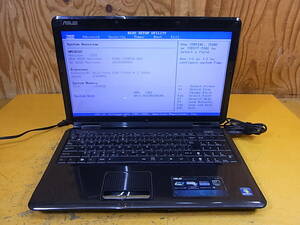 □Cb/550☆エイスース ASUS☆15.6型ノートパソコン☆K50IJ-SX233V☆DualCore T3100 1.90GHz☆メモリ2GB☆HDD/OSなし☆ジャンク