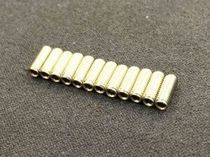 Stainless Saddle Height Screws Set (12)/ ギター 弦高イモネジ M3(8mm×12）日本全国送料無料！