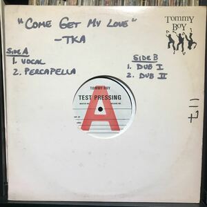 TKA / Come Get My Love (Unreleased Mixes) USオリジナル盤