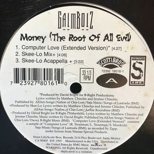 Gaimboiz / Money (The Root Of All Evil) US盤