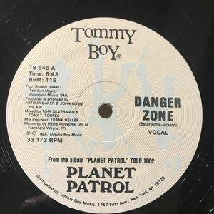 Planet Patrol / Danger Zone US盤