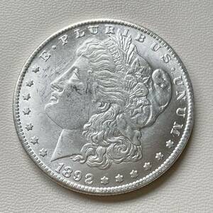 アメリカ 硬貨 古銭 自由の女神 1892年 リバティ イーグル モルガン 13の星 コイン 重20.51g