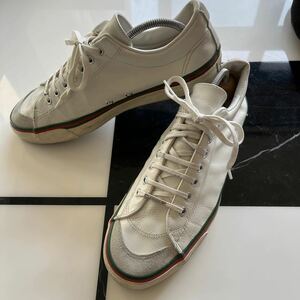 EDIFICE別注 RHYTHM FOOTWEAR レザー スニーカー