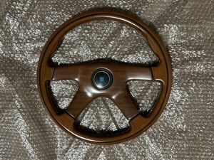 絶版 ナルディ NARDI GARA TYPE 4 36.5φ ウッド&ウッドパッド 旧車 当時物 33 36 38 39 ガラ4 ジムニー ランクル ロードスター