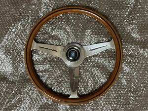  Nardi NARDI Classic 36φ wooden steering wheel old car that time thing 33 36 38 39 Jimny Land Cruiser Roadster 