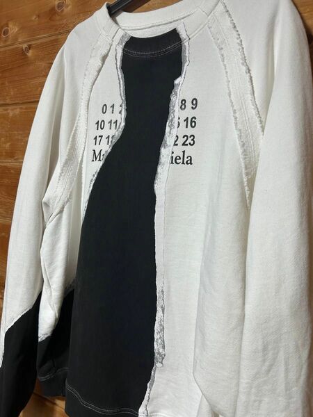 MAISON MARGIELA/メゾンマルジェラカレンダーロゴ スウェット