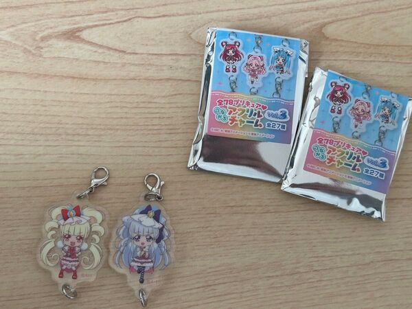 プリキュア つながるアクリルチャーム キュアマシェリ キュアアムール セット
