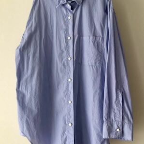 ドゥーズィエム クラス Deuxieme Classe Big Wash シャツ ブルーの画像2