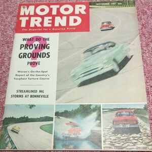 MOTOR TREND 1951年11月号　(旧車 クラシックカー 古書)