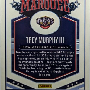 【1円スタート】Trey Murphy III ルーキーカード 2枚セット - 2021-22 Panini Chronicles Marquee Silver Rookie / Chronicles Playbookの画像3