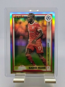 【1円スタート】2022-23 Topps Merlin Chrome UEFA - SADIO MANE Refractor / バイエンル・ミュンヘン