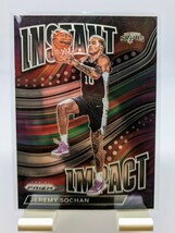 【1円スタート】2022-23 Panini Prizm Basketball - Jeremy Sochan Instant Impact Rookie RC / Spurs_画像1