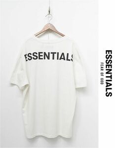 A310/Fear Of God ESSENTIALS エッセンシャルズ 半袖Tシャツ クルーネック ロゴ ビッグサイズ オーバーサイズ XL 白