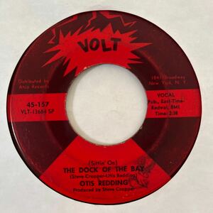 US盤 7インチ　OTIS REDDING # (SITTIN' ON) THE DOCK OF THE BAY / SWEET REDDING