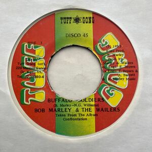 JAMAICA盤 7インチ　BOB MARLEY & THE WAILERS # BUFFALO SOLDIERS / BUFFALO DUB