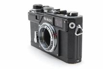 [AB- Exc] Nikon S3 Original Olympic Black Paint 35mm Film Camera From JAPAN 8776_画像2