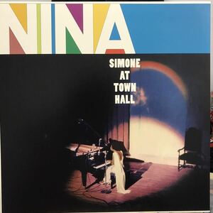 即決 LP 2019年Reissue Nina Simone ニーナ・シモン / Nina Simone At Town Hall / Waxtime 950672
