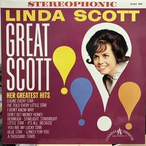 即決 LP Linda Scott / Great Scott!: Her Greatest Hits / Reissue ( I've Told Every Little Star 星に語れば