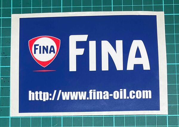 FINA ステッカー　デカール　エンジンオイル