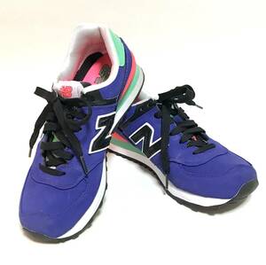 New Balanceニューバランス　WL574HRT（パープル）レデューススニーカー　24.0㎝