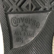 希少！CONVERSE コンバース☆ワンスターレザースニーカー28cm本革one starメンズ日本製ヴィンテージ廃盤本革シューズ人気カラー黒金_画像8