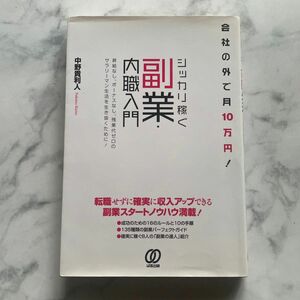 しっかり稼ぐ　副業内職入門　中野貴利人