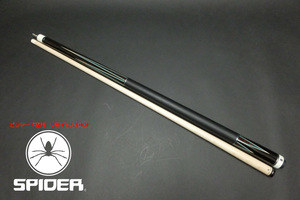 15449 アダム Adam MUGEN-3 リフィニッシュ済 ACSS-M新調 10山 18.6oz ビリヤード キュー CUE SPIDER