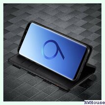 ZTOFERA Samsung Galaxy S9 P ャ ギャラクシー S9 Plus スマホケース 赤い縦線 1029_画像4