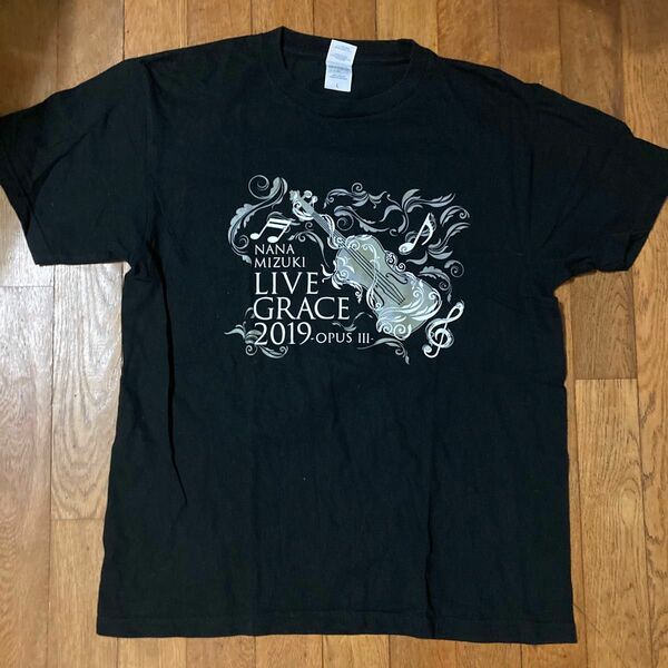 水樹奈々 LIVE GRACE 2019 OPUSIII TEAM MIZUKI Tシャツ [非売品・貴重]