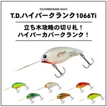 TDハイパークランク 1064Ti B-2 新品 レジェンド ダイワ チタンリップ カバークランク チームダイワ Titanium Lip Crankbait TEAM DAIWA_画像2