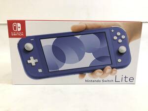 GH240325-01K/ 未使用 ニンテンドースイッチライト ブルー Ninteno Switch Lite 任天堂 HDH-S-BBZAA