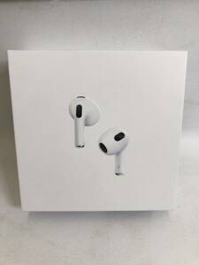 SH240305-03T/ 未開封品 Apple AirPods 第3世代 MME73J/A　エアーポッズ