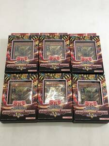 TR240307-01O/ 新品 未開封 遊戯王 オフィシャルカードゲーム OCG デュエルモンスターズ ストラクチャーデッキR 炎王の急襲 6個セット