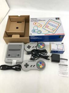 GH240322-04O/ ニンテンドークラシックミニ スーパーファミコン SUPER FAMICOM スーファミ USB AC アダプター付き 任天堂