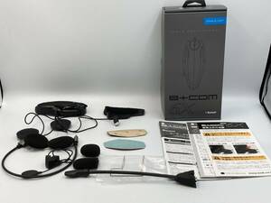 SYGN HOUSE サインハウス B+COM ビーコム SB6X Bluetooth ブルートゥース インカム シングルユニット 取説 ＆ 元箱入り SB 6X 無線