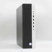 1円スタート HP EliteDesk 800 G4 SFF (Core i7-8700/メモリ32GB/SSD256GB+HDD1TB/Windows 10 Pro)_画像1