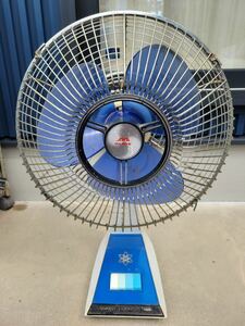 SANYO Sanyo electric fan dynamic W spread type desk .EF-6NA type 