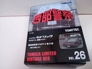 トミカリミテッドネオ26ニッサンセドリック200E GL覆面パトカー第8話未開封新品