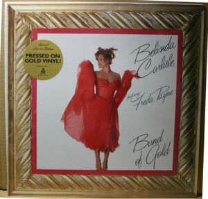 Belinda Carlisle Featuring Freda Payne 「Band of Gold」ゴールド・レコード、ベリンダ・カーライル、未開封品