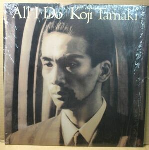 LP:Koji Tamaki「All I Do」見本盤。玉置浩二、安全地帯