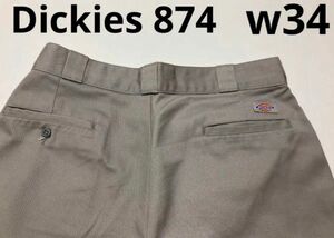 Dickies ディッキーズ 874 ワークパンツ パンツ グレー w 34 L 34 ボトムス チノパン