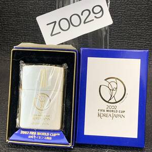 1000円スタート ZIPPO 未使用 日韓ワールドカップ 2002 化粧箱有り オイルライター ジッポー Z0029 