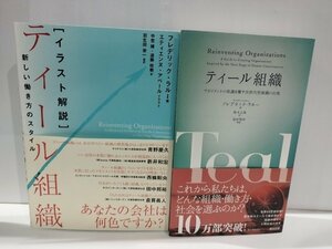 【2冊セット】ティール組織 新しい働き方のスタイル/マネジメントの常識を覆す次世代型組織の出現　フレデリック・ラルー　【ac01p】