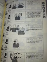 手話・日本語大辞典　SHUWA-NIHONGO DAIJITEN　竹村茂　著　 手形から探す画期的な手話辞典　廣済堂出版【ac04n】_画像6