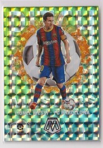 2020-21 Mosaic La Liga Lionel Messi Pitch Masters Prizm card