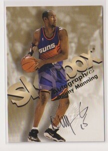 1998-99 Skybox Premium Autographics Danny Manning Suns Autograph card