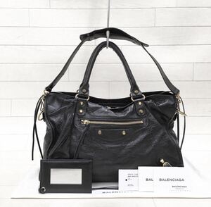 ☆美品・保存袋付☆BALENCIAGA CITY シティ 2wayハンドバッグ