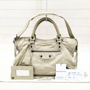 ☆美品・保存袋付☆BALENCIAGA CITY シティ 2wayハンドバッグ